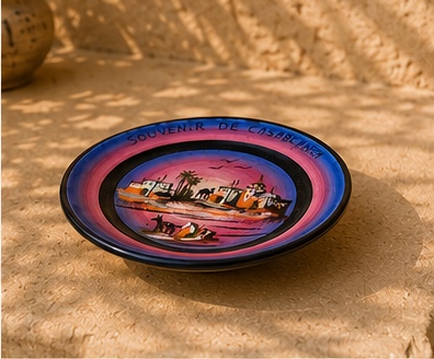 Assiette Casablanca, vue 2