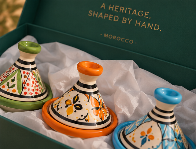 Trio Mini Tajines, vue 2