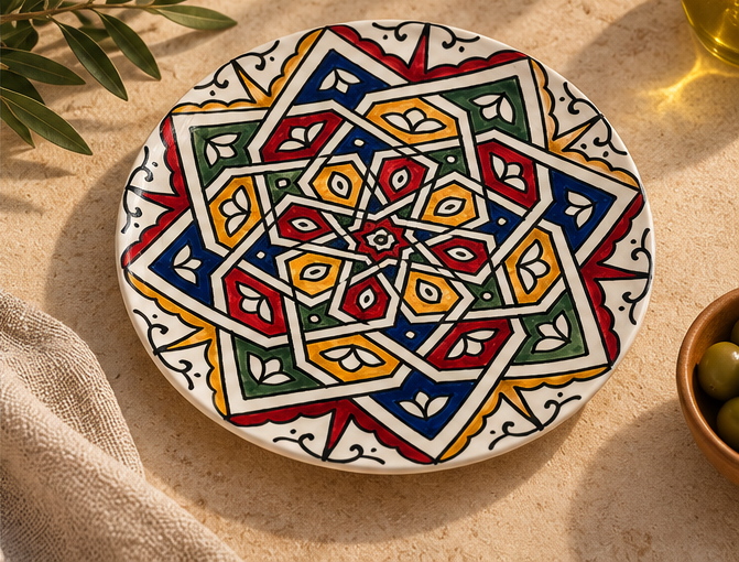 Assiette Héritage, vue 2